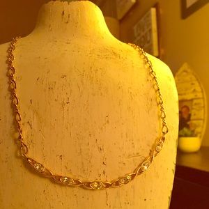 Gold and Diamond Necklace